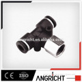 A137 Made in china Tee shape plastic item pneumatic bsp fittings